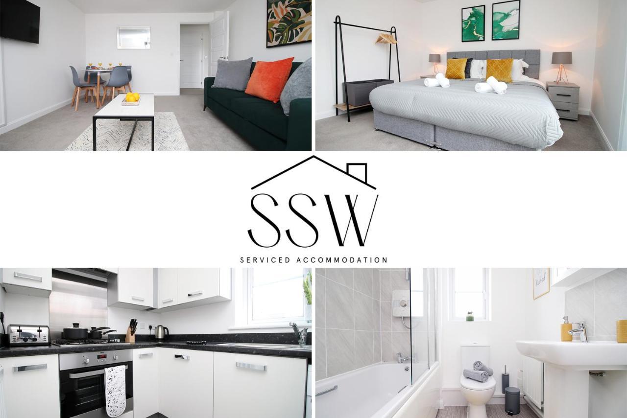 No 43 Stadium Views By Ssw - 2Br, Parking, Sleeps 4, 3Min Walk To Stadium, 10Min Drive To City Centre, Marina And Close To M4 Morriston Dış mekan fotoğraf